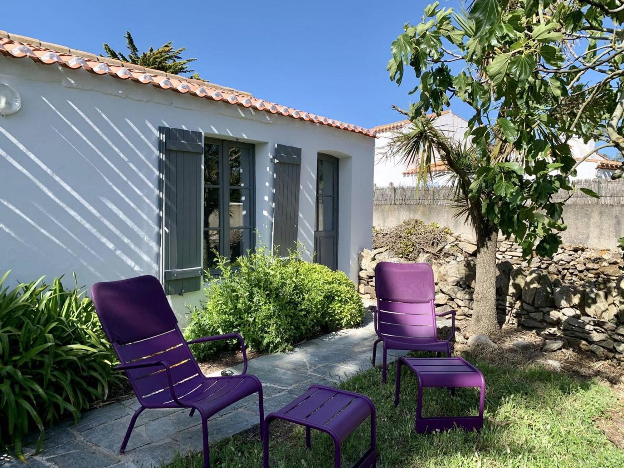 Maison Renovee Pres Plage, 6 Couchages, Terrasse, Bbq, Parking, Internet Inclus - Fr-1-224B-588 Noirmoutier-en-l'Ile Exterior photo